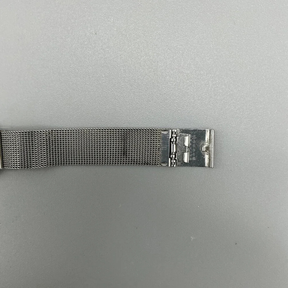 Skagen 355SGSC Womens Watch 26mm Silver Tone Stainless Steel Date New Battery